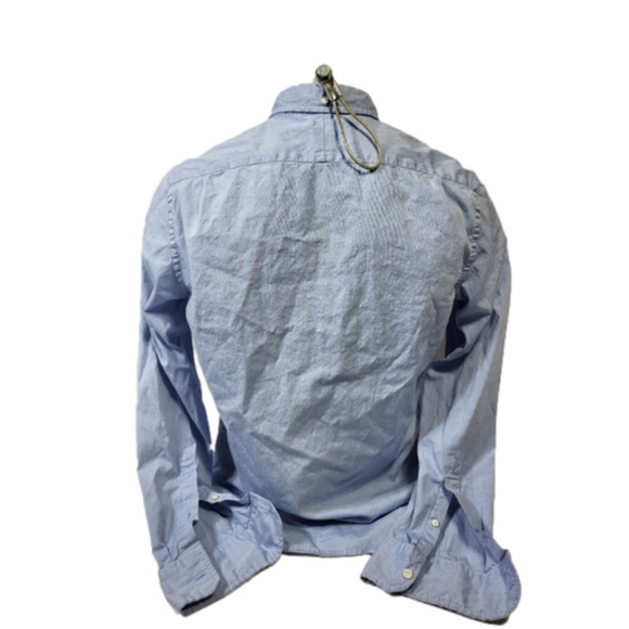 Club Monaco Oxford Slim Fit Collared Button Up Dress Shirt - Picture 6 of 9